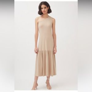 Brand new! CUYANA one shoulder dress